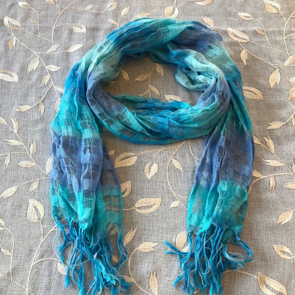 Colors of the Sea Turquoise Scarf - Picture 1 of 2